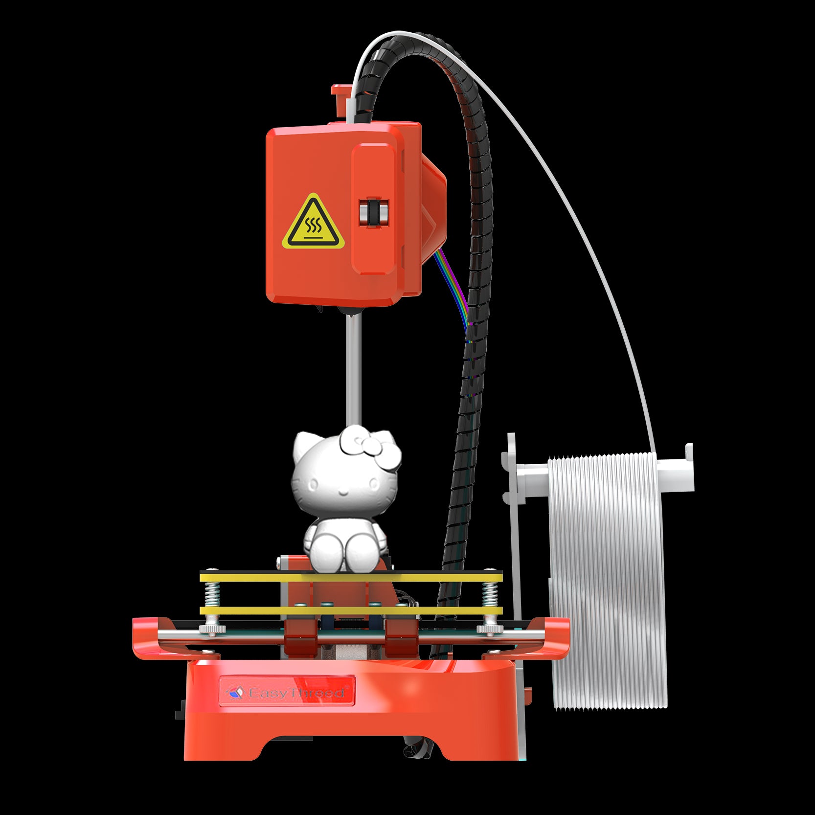 Easythreed 3D Printer K7 Easy Use One-click Print Mainboard Magnetic Build Platform Desktop Mini Printer K9 Beginner Kids Gift