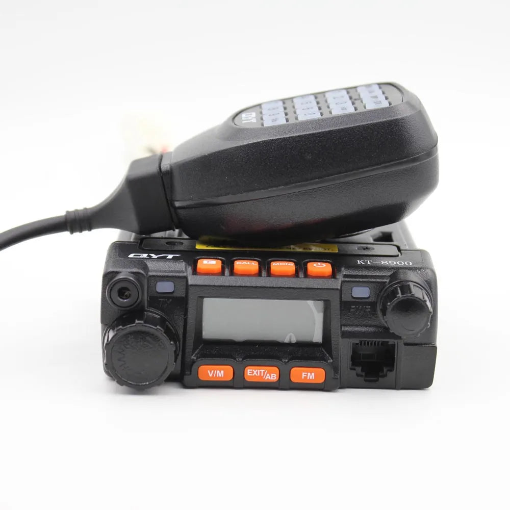 QYT KT8900 25W Mini Radio UV Transceiver DTMF Mobile Radio kt-8900 Dual Band 144&430MHz Walkie Talkie