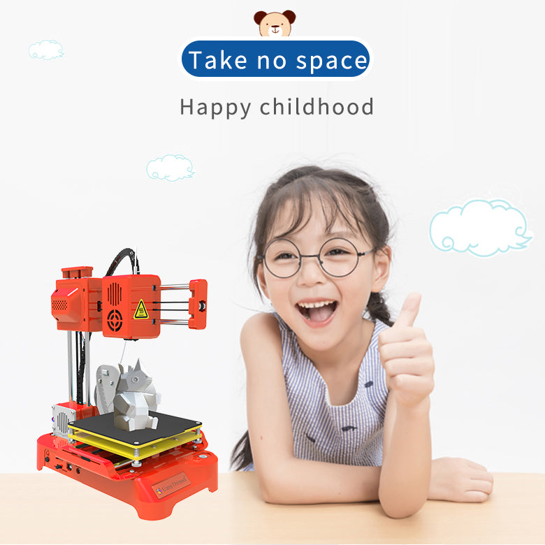 Easythreed 3D Printer K7 Easy Use One-click Print Mainboard Magnetic Build Platform Desktop Mini Printer K9 Beginner Kids Gift