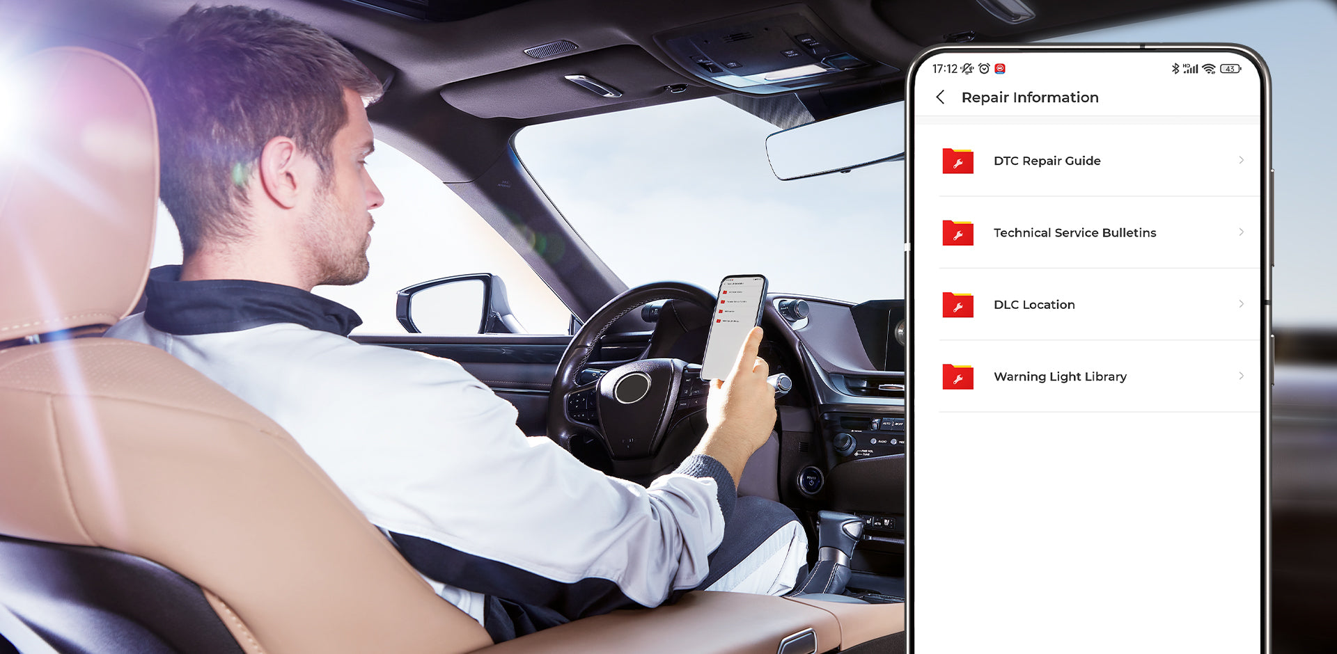 TOPDON TopScan Lite Scanner Smart Diagnostic Tool DTC Repair Guide Bluetooth OBD2 code reader Full System Active Test