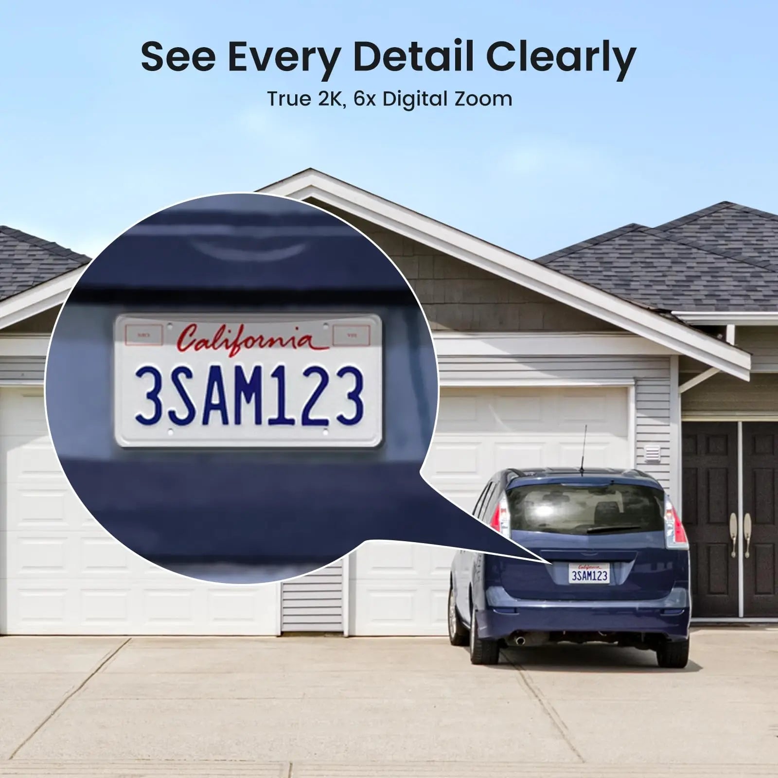 AOSU 100% Wire-free 3MP Wifi Solar Camera 4/8/12 pcs Outdoor Built-in Battery Security Camera Night Vision 2-Way Audio CCTV Cam