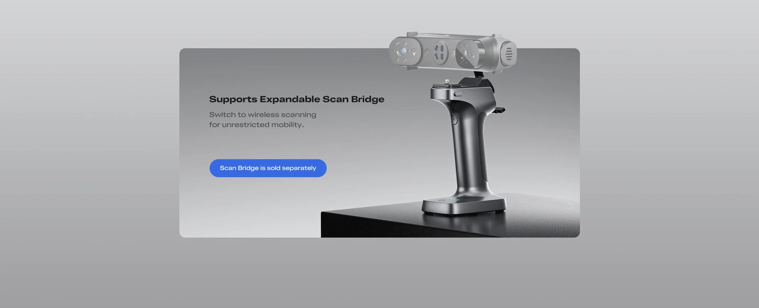 Creality Sermoon S1 With Scan Bridge 3D Scanner Deep Hole Scanning 34+7+ONE Plus Blue Laser Line / NIR Light High Accuracy CR-Sc