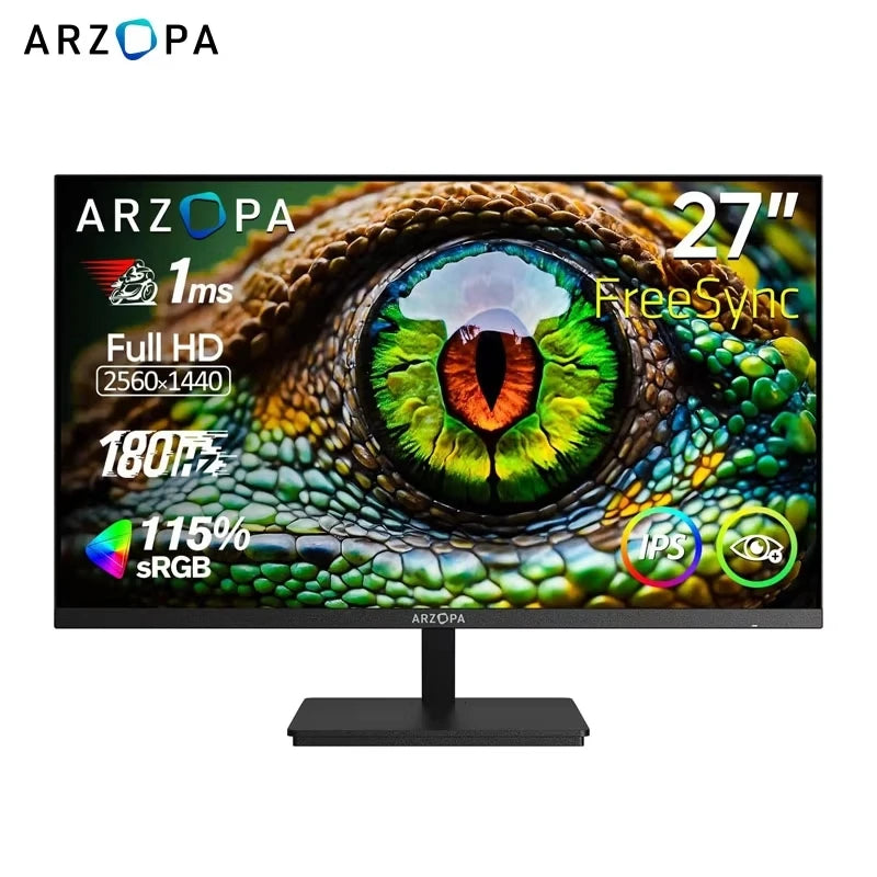 New 27inch 180Hz 2K FastIPS QHD PC Monitor 1ms FreeSync Gaming monitor,M1RC