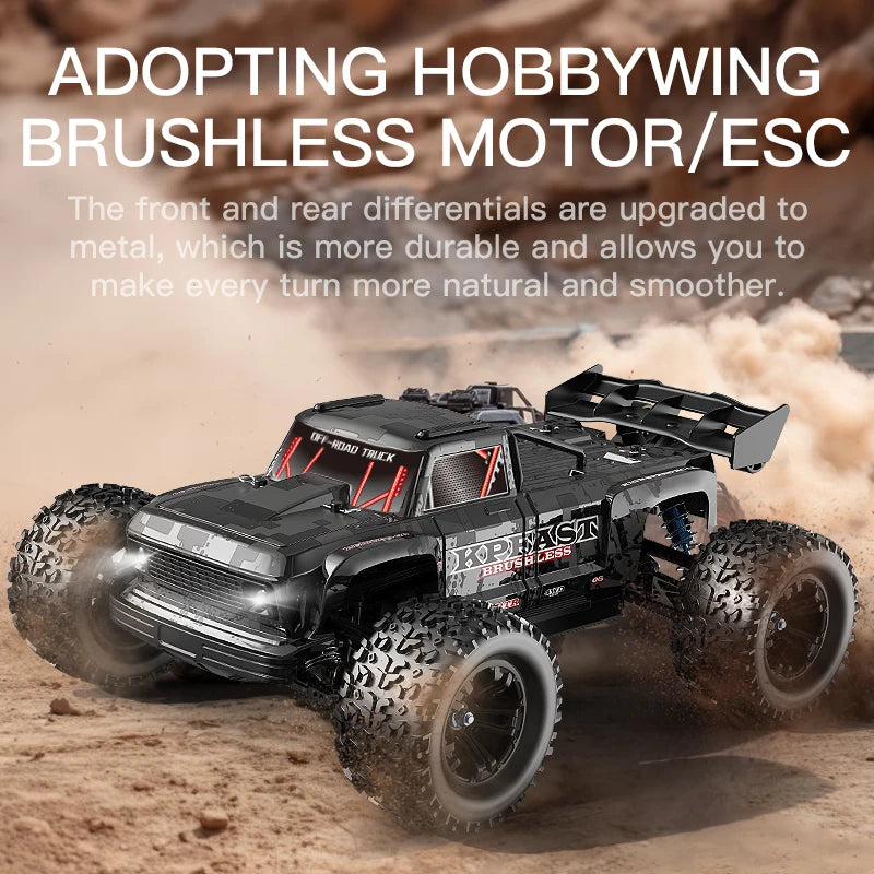 KF16 1:12 High Speed Drift Racing 70KM/H Brushless Motor 4WD 3S 3200mah RC Off Road Car Monster Trucks Toys for For Kids Gifts