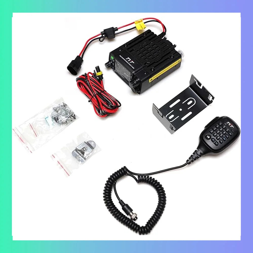 TYT TH-8600 25W Mini Car Radio IP67 Waterproof Dual Band VHF/UHF Moblie Radio Long Range 200 Channel Mobile Radio Ham Car Radio