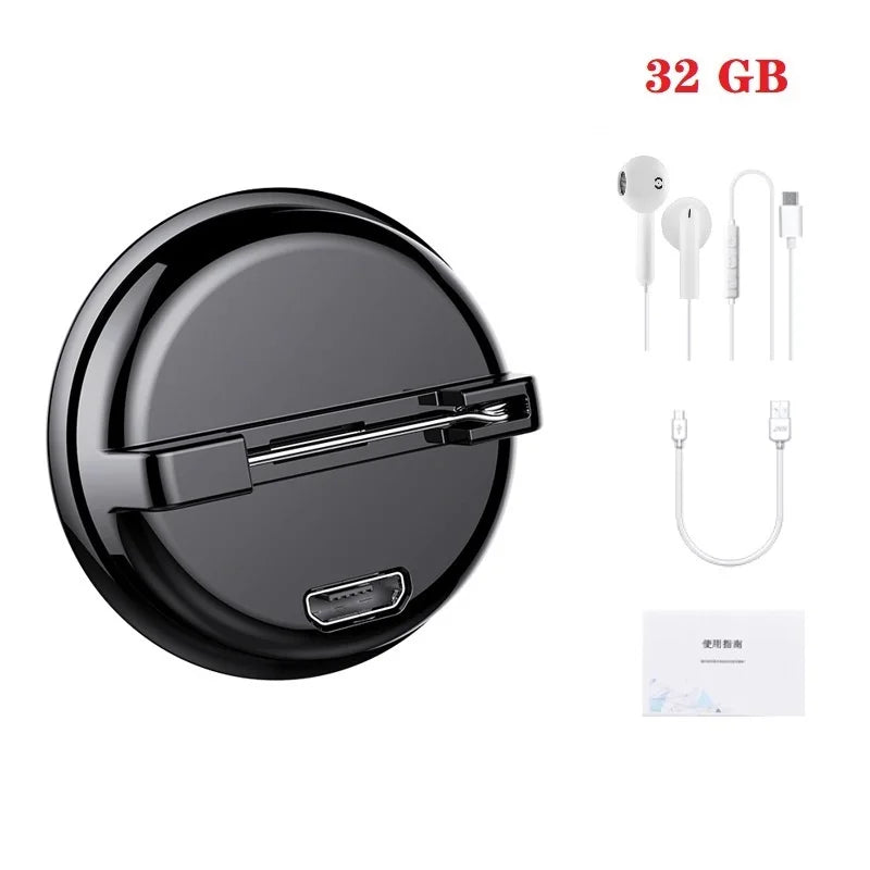 32G Mini Voice Recorder HD Noise Reduction Voice Activated Professional Dictaphone Digital Audio Voice Recorder mp3 player