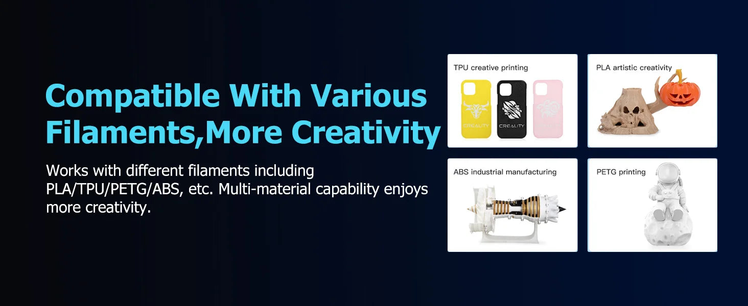 Creality Sprite Extruder Pro kit For Ender Series/CR-10 Smart Pro 3D Printer All Metal Dual 3.5:1 Gear Feeding Design  SE Neo