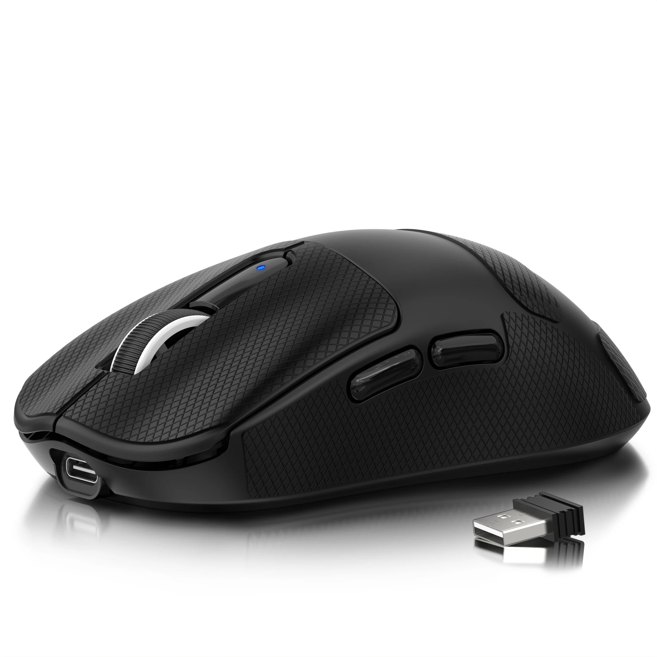 Wireless Gaming Mouse with Lightweight 39g, Pix Art PAW3395 PRO Sensor 40K DPI, Tri Mode-,100M Clicks Micro Switch
