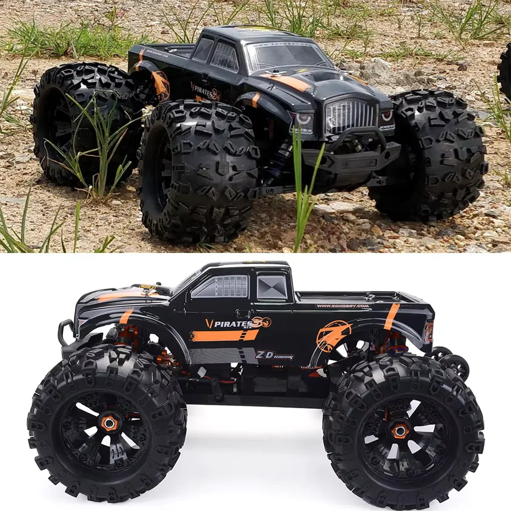 1/8 ZD Racing MT8 RTR 4WD Monster Truck Electric Off-Road Racing High-Speed Remote Control Model Car Children's Toy Gift