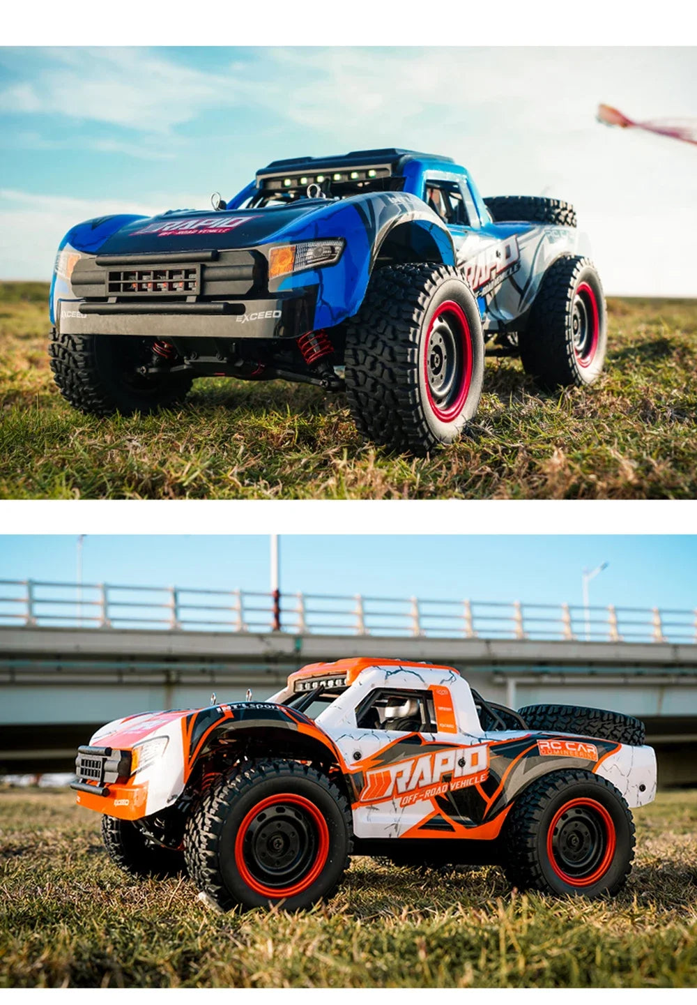 Q130 1/14 Rc Car Off Road With LED 4WD 70km/h High Speed Brushless Motor Monster Truck Desert/Snow Racing Drift Cars Toy for Boy