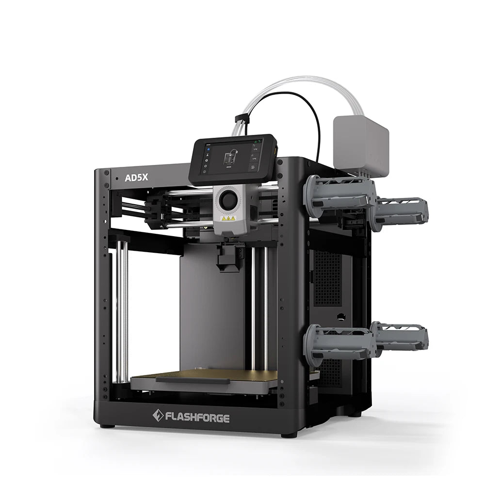 FLASHFORGE AD5X 3d Printer Multi-Color Printing Intelligent Filament System One-Click Auto Leveling Group Control