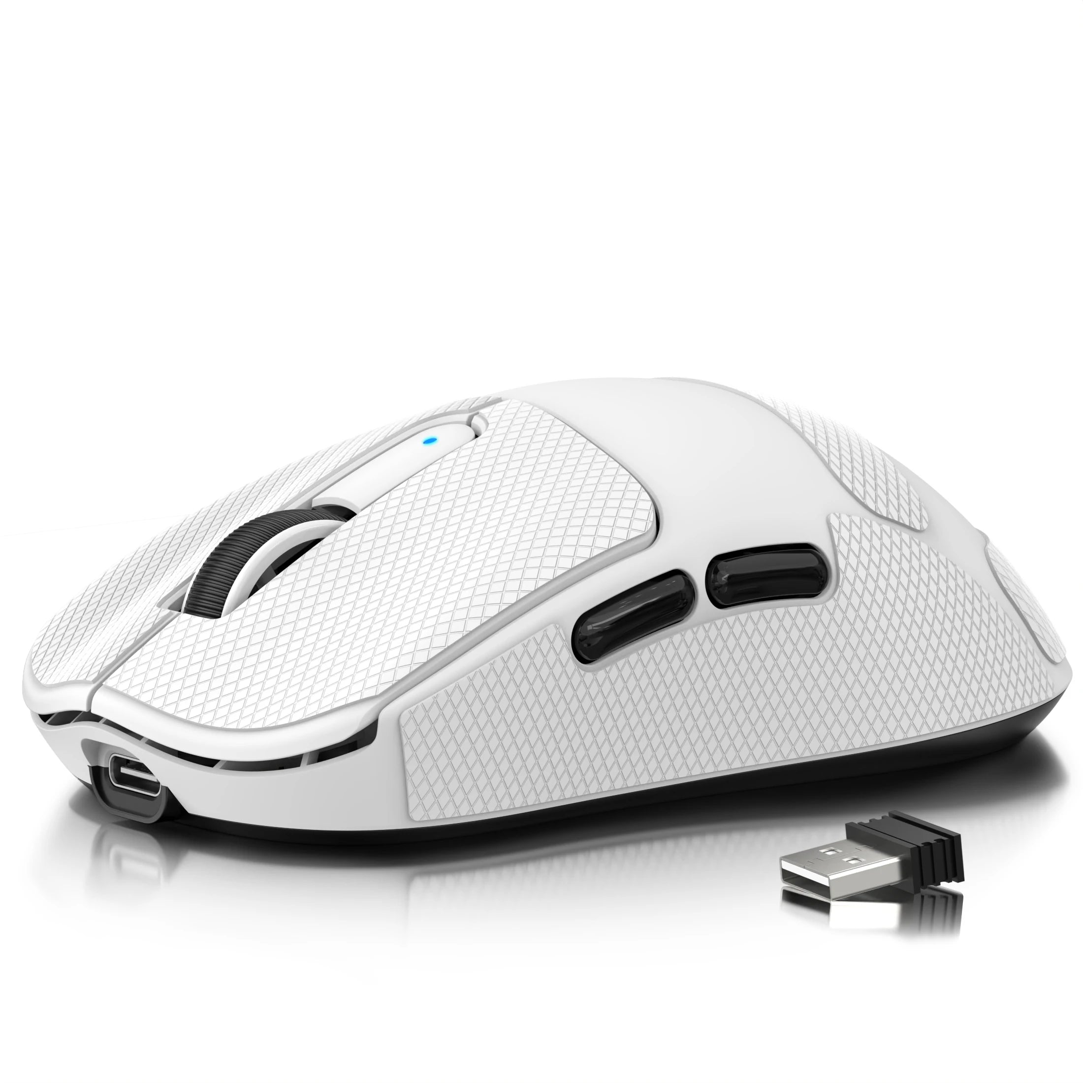 Wireless Gaming Mouse with Lightweight 39g, Pix Art PAW3395 PRO Sensor 40K DPI, Tri Mode-,100M Clicks Micro Switch