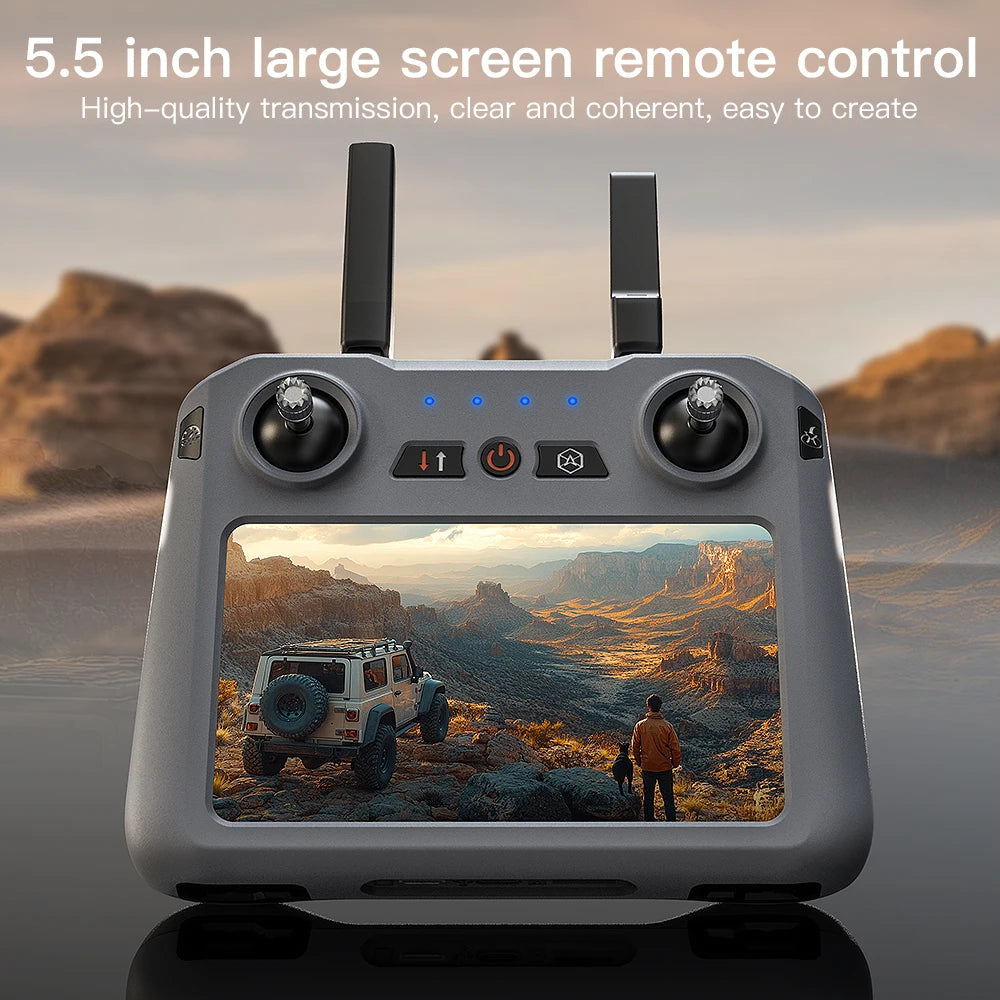 ZLL SG909 MAX GPS Drone With 4K Camera 6KM Touch Screen RC Profesional Drone 360° obstacle avoidance Foldable RC Quadcopter