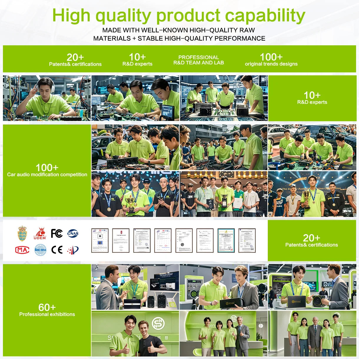 Sennuopu X680 8 Channels DSP Automotive Sound for Car 4 Channel Amp Car Sound Amplifier Digital Audio Processor with Bluetooth