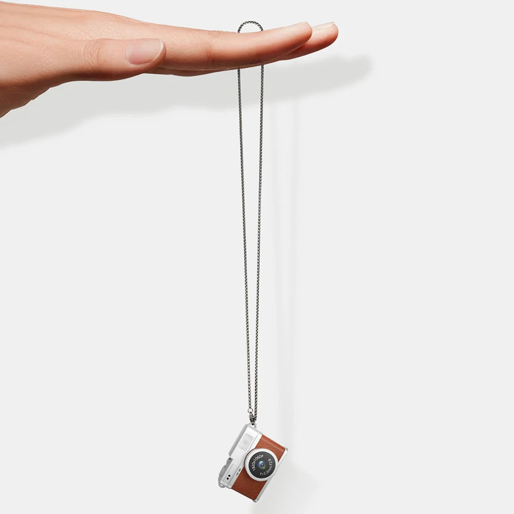 Mini Camera 1080P Pocket Video Recorder with LED Flash Light Portable Small Camera for Travel Gift for Kids Students