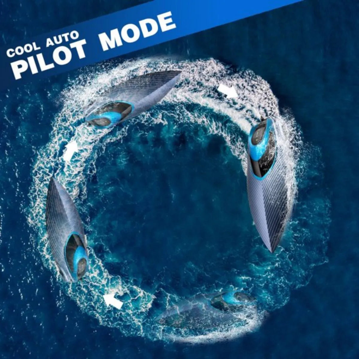 4DRC S3 45km/h Remote Control Boat Kids Toy WATER-COOLED High Speed RC Ship.Gifts for Kids Adults