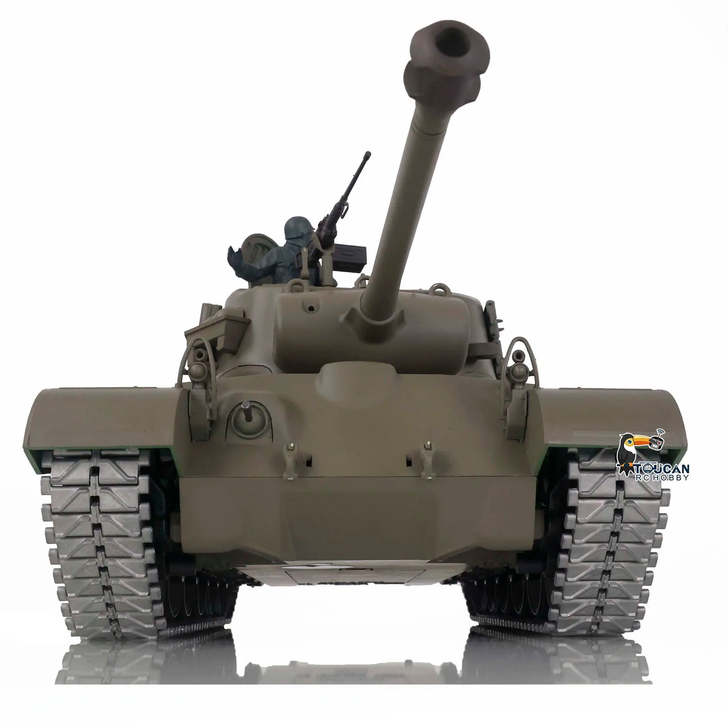 US Stock Henglong 1/16 7.0 Upgraded M26 Pershing RTR RC Tank 3838 Metal Tracks High Performance War Themed Toy Models TH17304