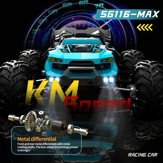 New Remote Control Toy Brushless 4WD Remote Control Car 80KM/H Professional Racing 2.4G High Speed Off-Road Drift Car, Valentine'S Day Gift, The Best Gift