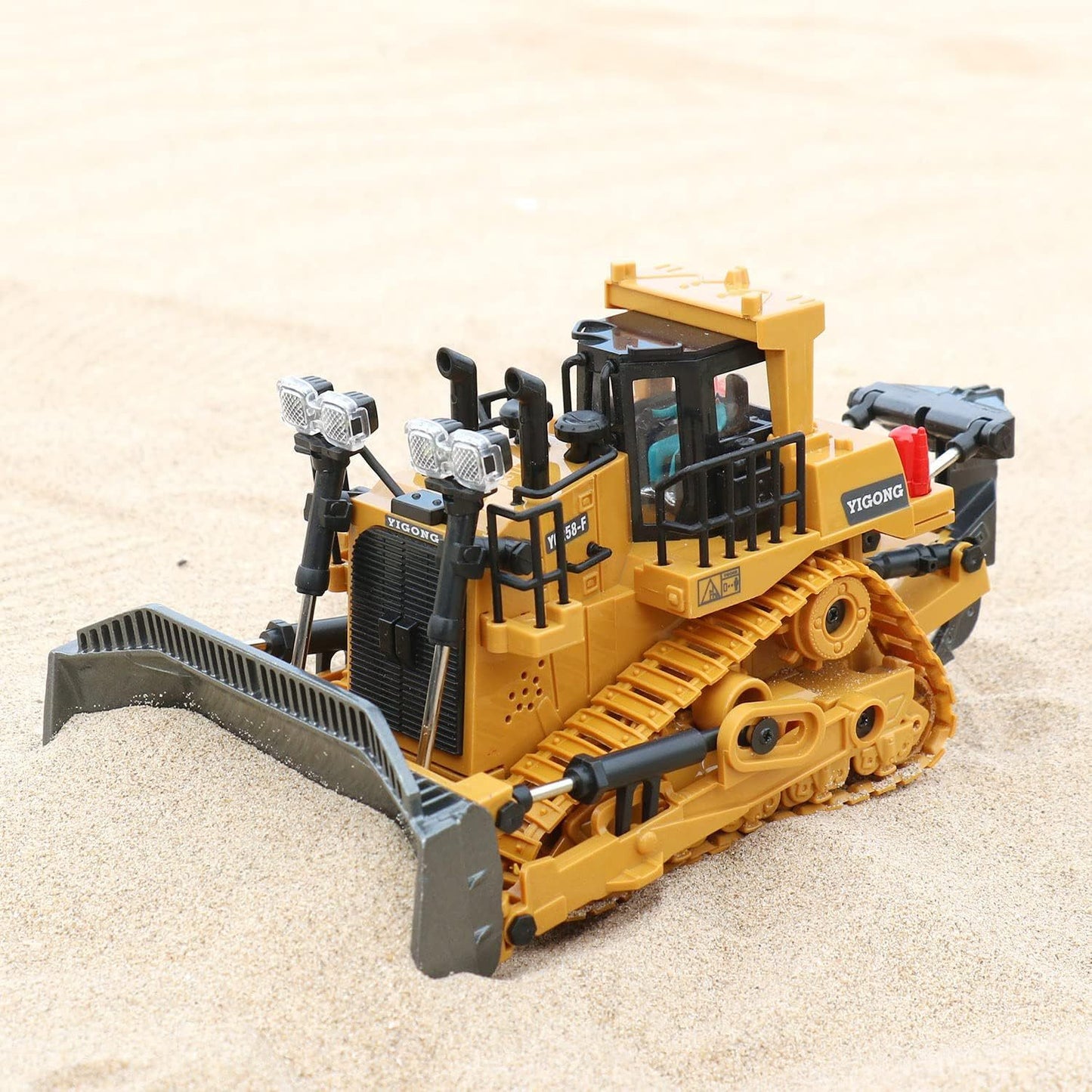 4Pcs set Remote control engineering vehicle set, 2.4G high-tech 11-channel remote control excavator dump truck bulldozer alloy plastic engineering vehicle remote control construction toy car set