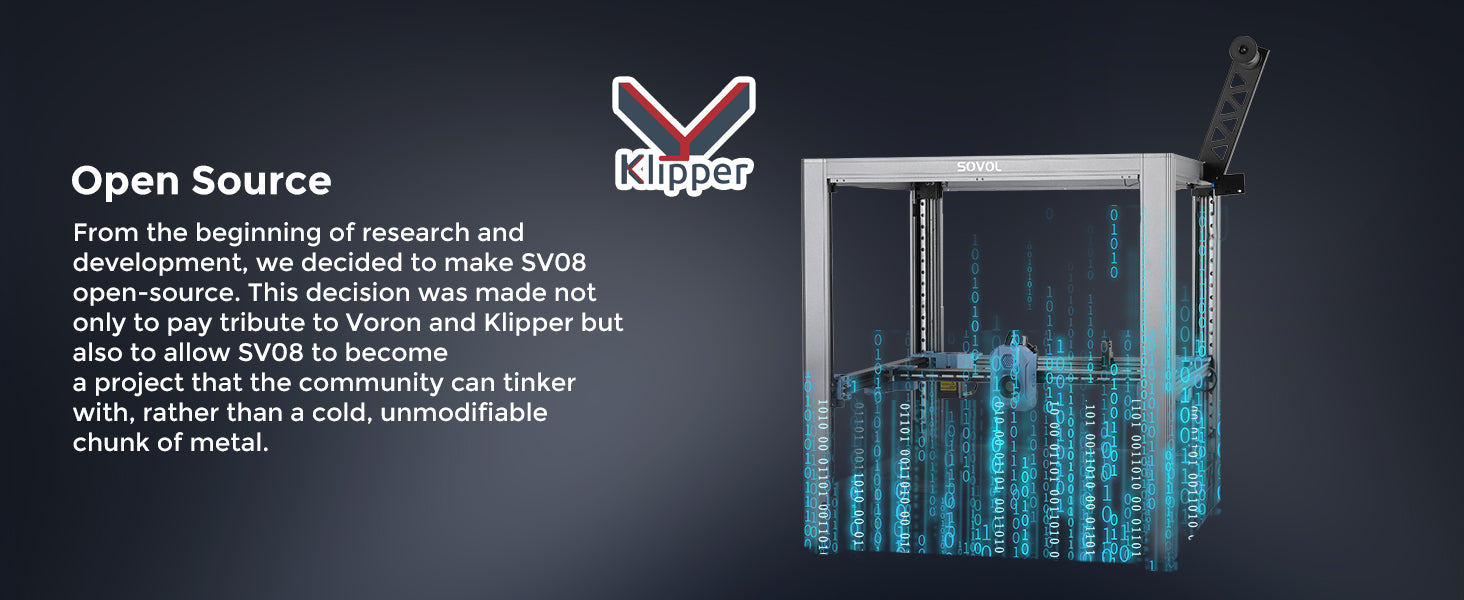 Sovol SV08 Core-XY 3D Printer Open Source, Max 700mm/s High Speed 3D Printers with 300℃ Clog-free Hotend and Camera