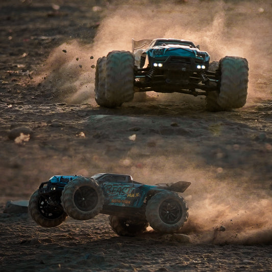 ZHUOYOU 1:16 4WD Off Road High Speed RC Car with Head-up Wheel, 70KM/H Racing Drifting Vehicle, RC390 Motor, 2.4Ghz Remote Control, Supports Cars Racing Together, LED Lights, All Terrain Application, Racing Vehicle, Offroad D