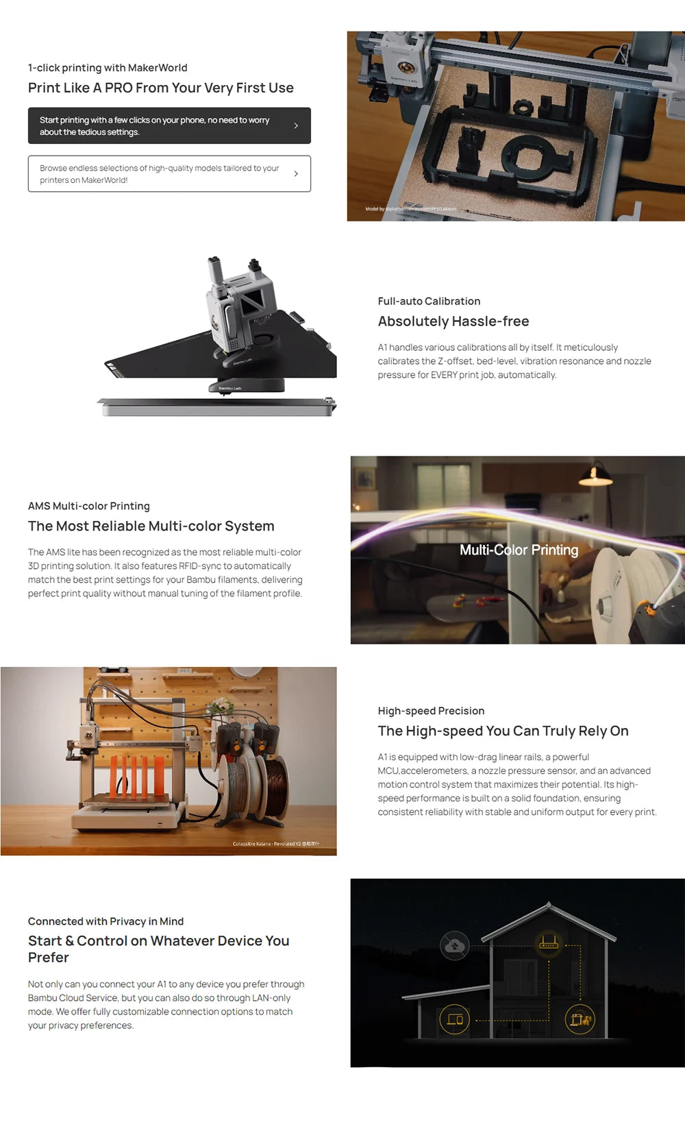 Bambu Lab A1 3D Printer