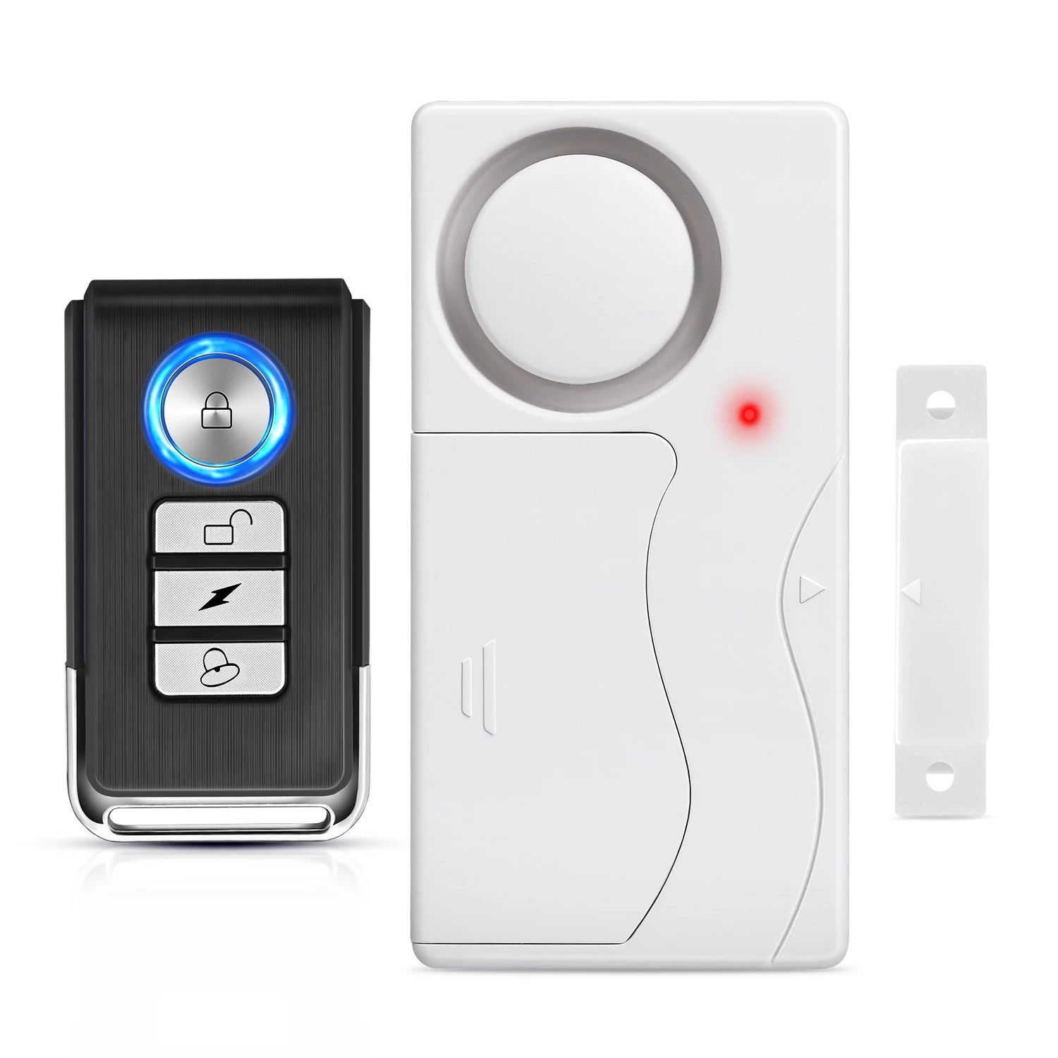 Door Window Burglar Alarm Sensor Wireless Remote Control Anti-Theft Alarm System Kit Home Security Door Open Detectors