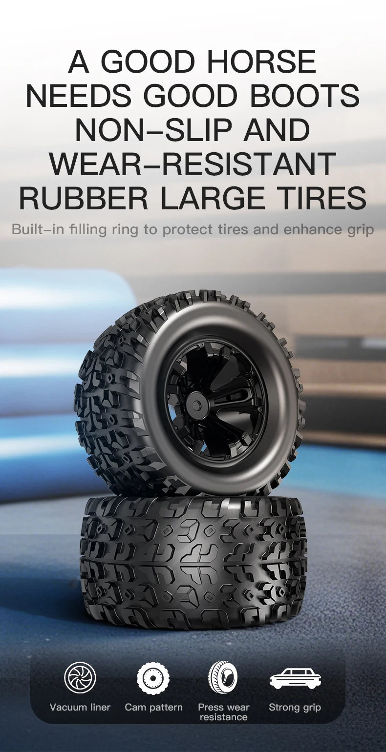 KF16 1:12 High Speed Drift Racing 70KM/H Brushless Motor 4WD 3S 3200mah RC Off Road Car Monster Trucks Toys for For Kids Gifts