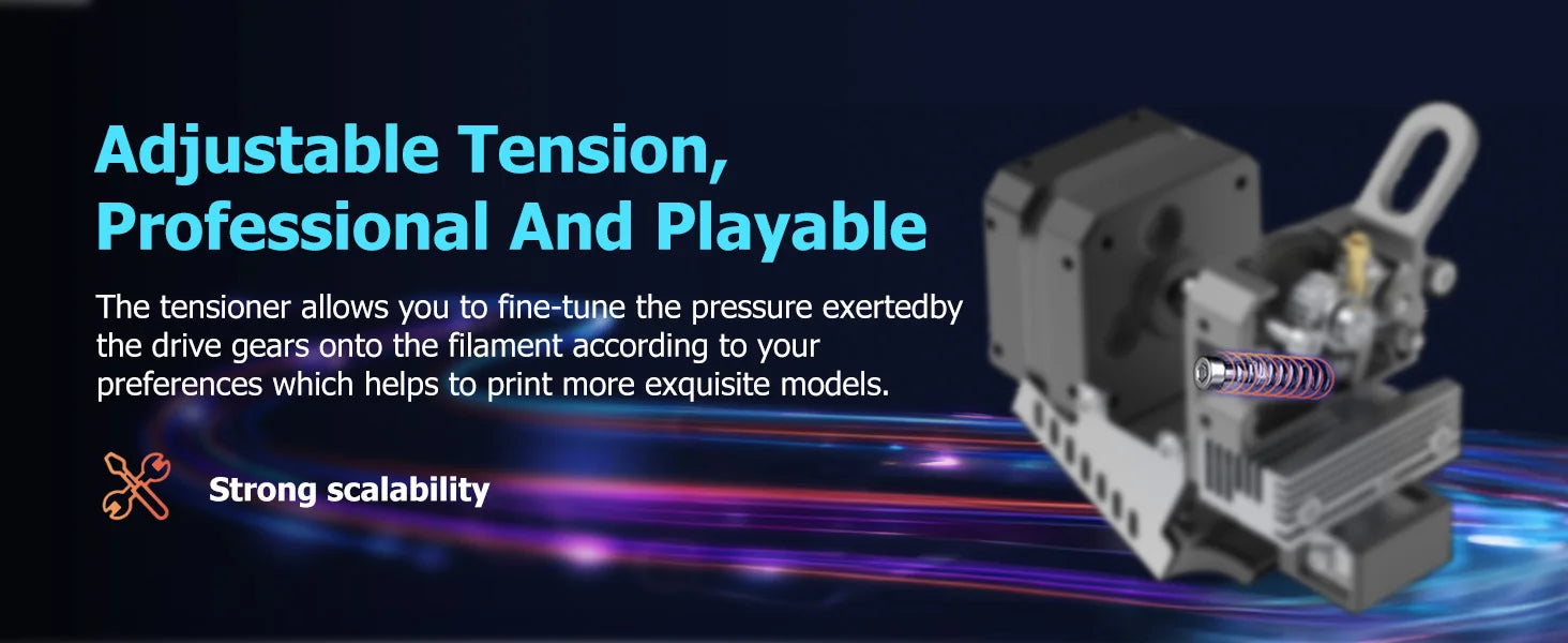 Creality Sprite Extruder Pro kit For Ender Series/CR-10 Smart Pro 3D Printer All Metal Dual 3.5:1 Gear Feeding Design  SE Neo