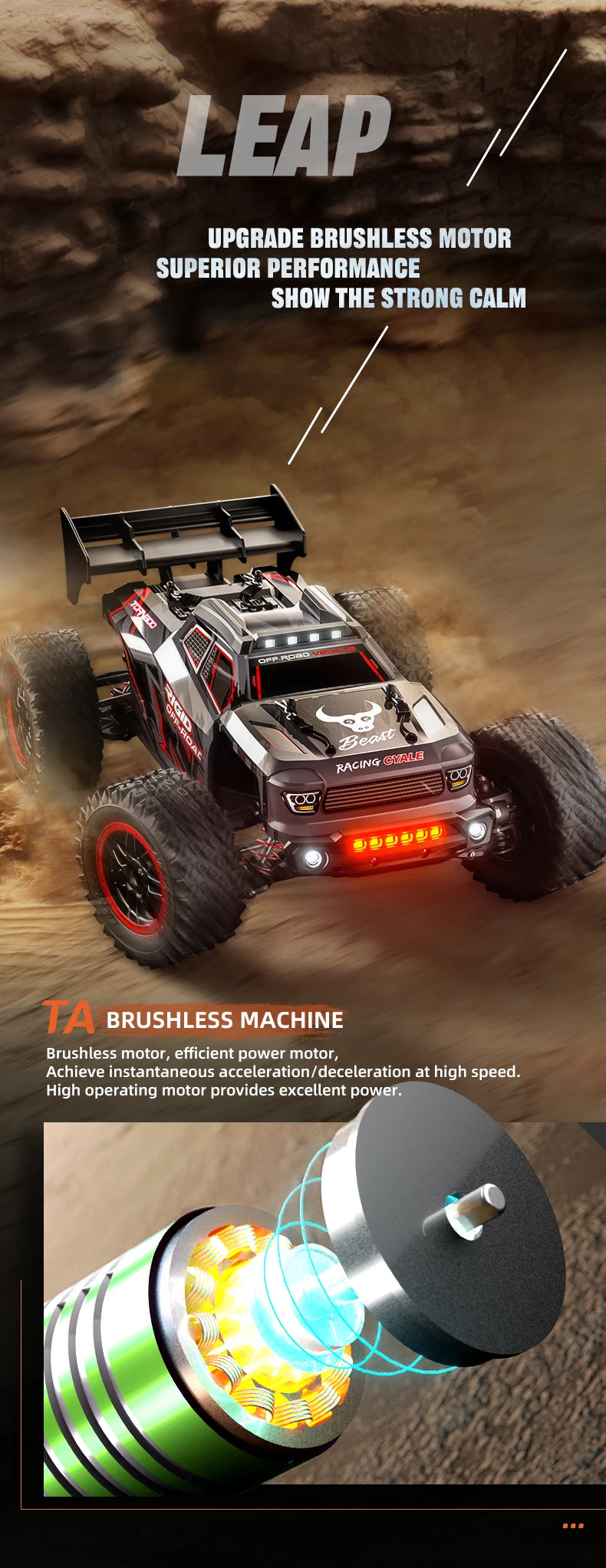 SG116 MAX 1:16 High Speed Drift Racing Car 80KM/H Brushless Motor 4WD SG316 MAX RC Off Road Car Monster Trucks Toy For Kids Gift