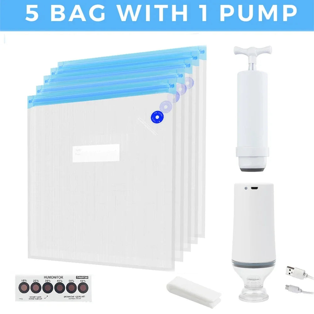 30 Bags Filament Storage Vacuum Bag 3D Printer PLA/ABS/TPU Filament Dryer Safekeeping Humidity Resistant For 3D Printer Parts