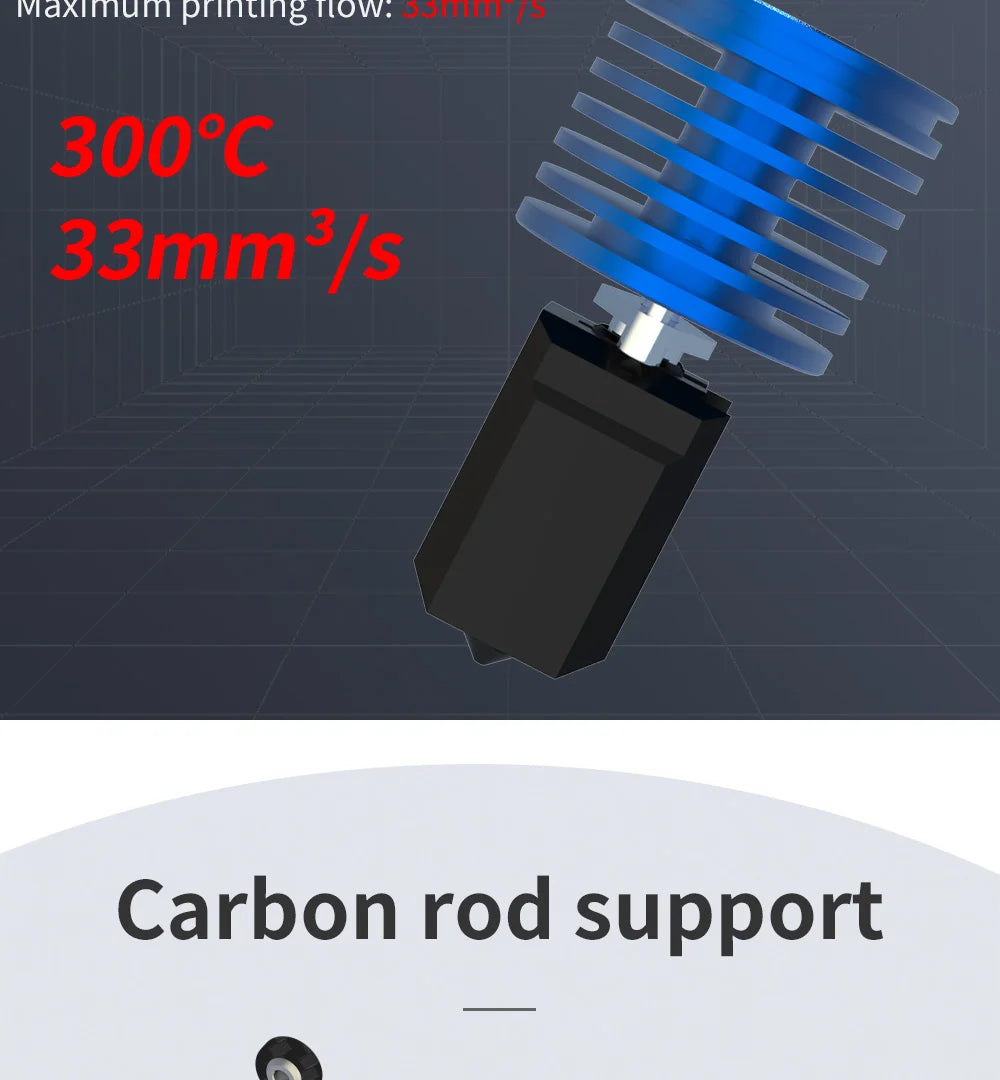 FYSETC Doron Velta Kit 3D Printer DIY Velta Kit with 3D Printing Parts High Speed Quiet Printing High Quality