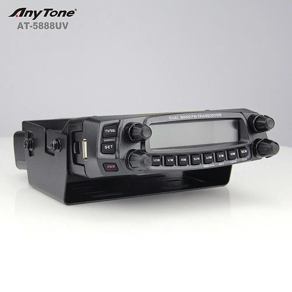 2025 NEW Anytone AT-5888UV III Tri Band Mobile Transceiver 50Watt VHF/220/UHF Car Truck Amateur Radio HAM Two Way Radio