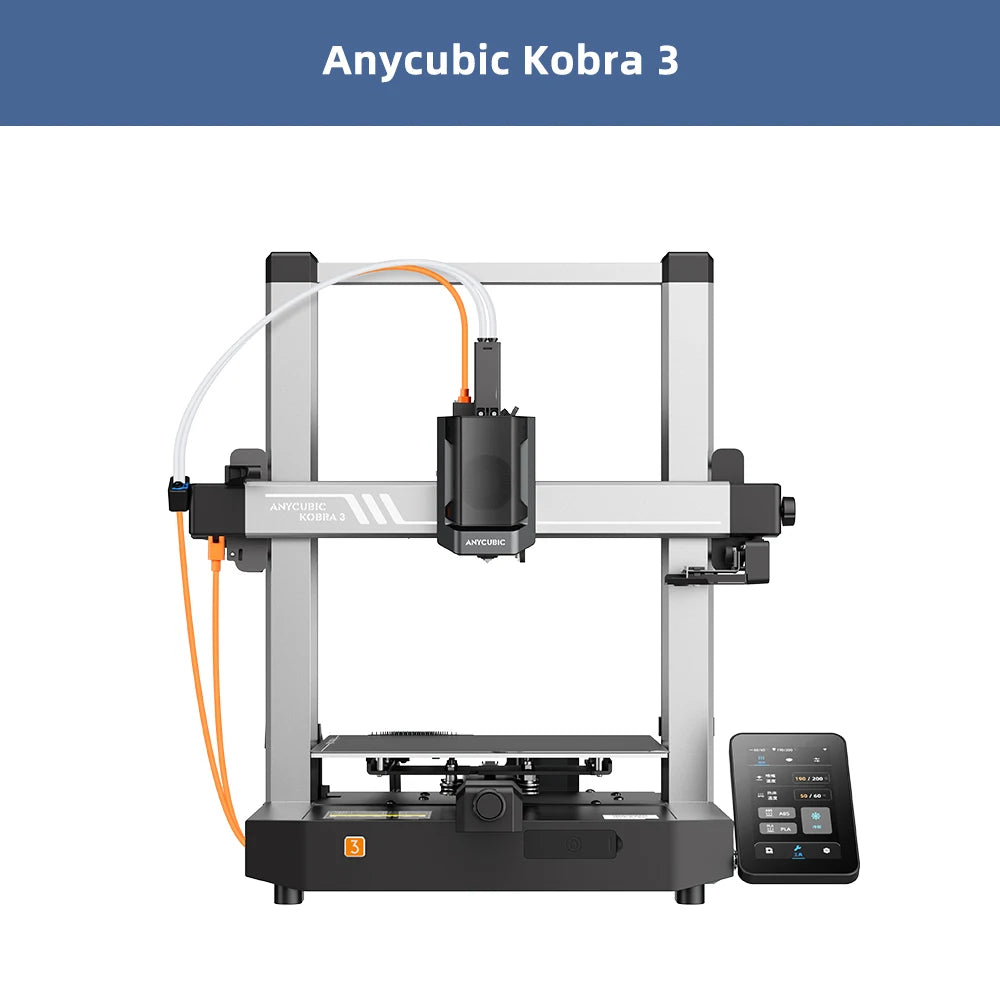 ANYCUBIC K3 Combo AE Version FDM 3D Printer Print in 4 to 8 Color With Max 600mm/s Printing Speed Build Size 250mmx250mmx260mm
