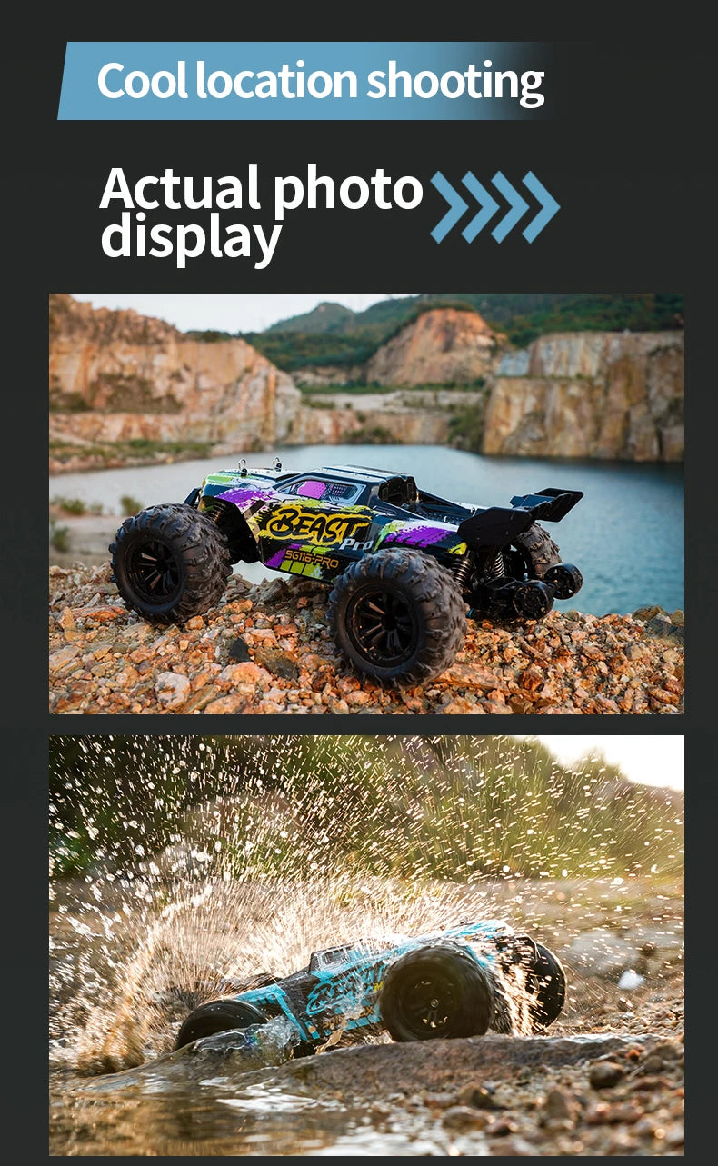 SG116 MAX 1:16 High Speed Drift Racing Car 80KM/H Brushless Motor 4WD SG316 MAX RC Off Road Car Monster Trucks Toy For Kids Gift