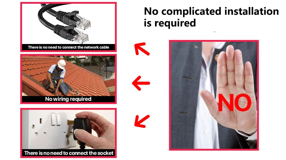 5MP HD Surveillance Solar Camera Wireless WiFi Security Battery Powered IP Camera Home Survalance Protection Rechargeable ICsee