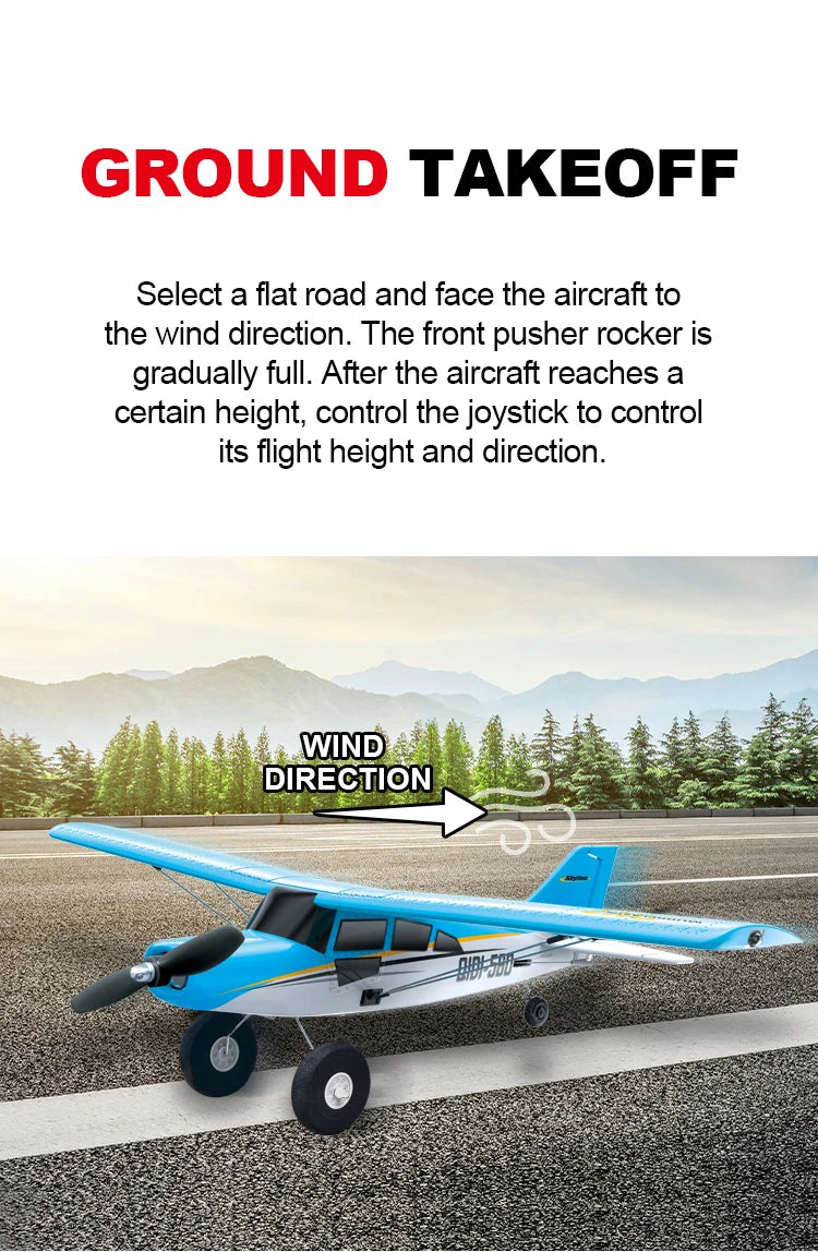 M7 Moore Off-road Aircraft Qidi560 RC Plane EPP 4CH Remote Control Brushless Airplane with LED light Model Toys for Children