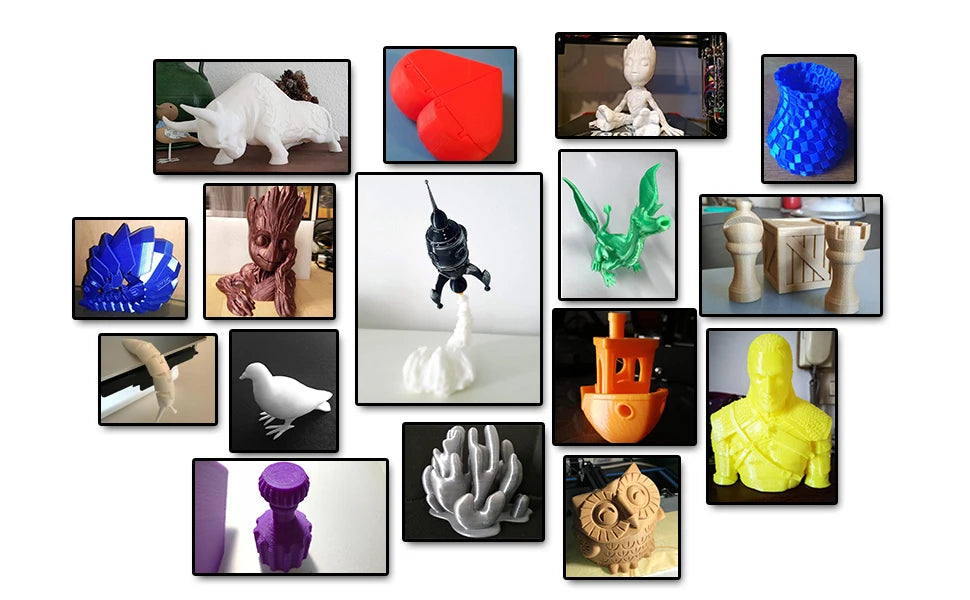 GEEETECH High-Speed PLA Filament 1.75mm 1kg 1 spool, Fast Curing, Better Liquidity, HS-PLA High-Speed 3D Printing Filament