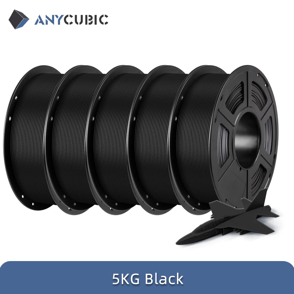 ANYCUBIC 5KG PLA Filament For FDM 3D Printer 1.75mm Eco-friendly 3D Printing Material Failment For Kobra S1C K3C EU US Warehouse