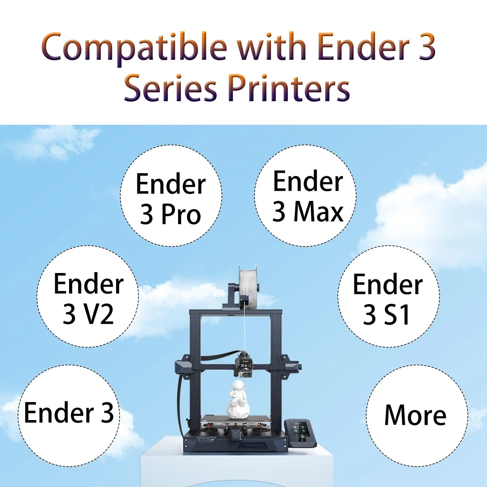 Creality Sprite Extruder Pro kit For Ender Series/CR-10 Smart Pro 3D Printer All Metal Dual 3.5:1 Gear Feeding Design  SE Neo