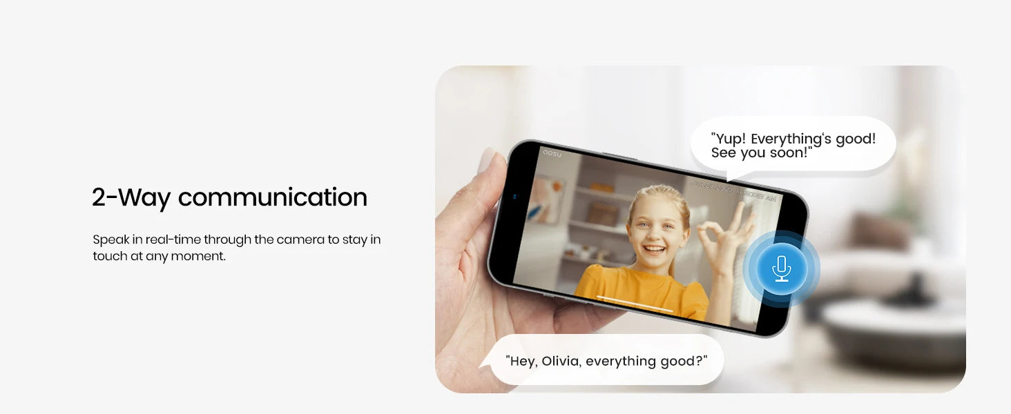 AOSU 100% Wire-free 3MP Wifi Solar Camera 4/8/12 pcs Outdoor Built-in Battery Security Camera Night Vision 2-Way Audio CCTV Cam